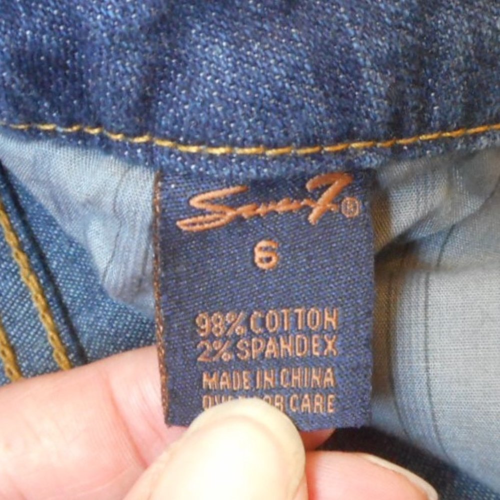 Seven7 Jeans Boot Cut Denim Size 6 - Picture 12 of 12